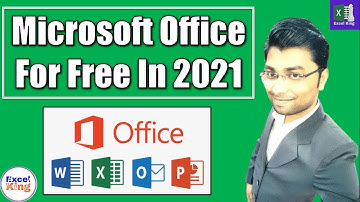 FREE ~ MS Office 2021 ~ FREE #AskExcelKing #ExcelKing2020 #ExcelKing