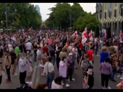 ''ერთად ოკუპაციის წინააღმდეგ'' - აქცია თბილისში