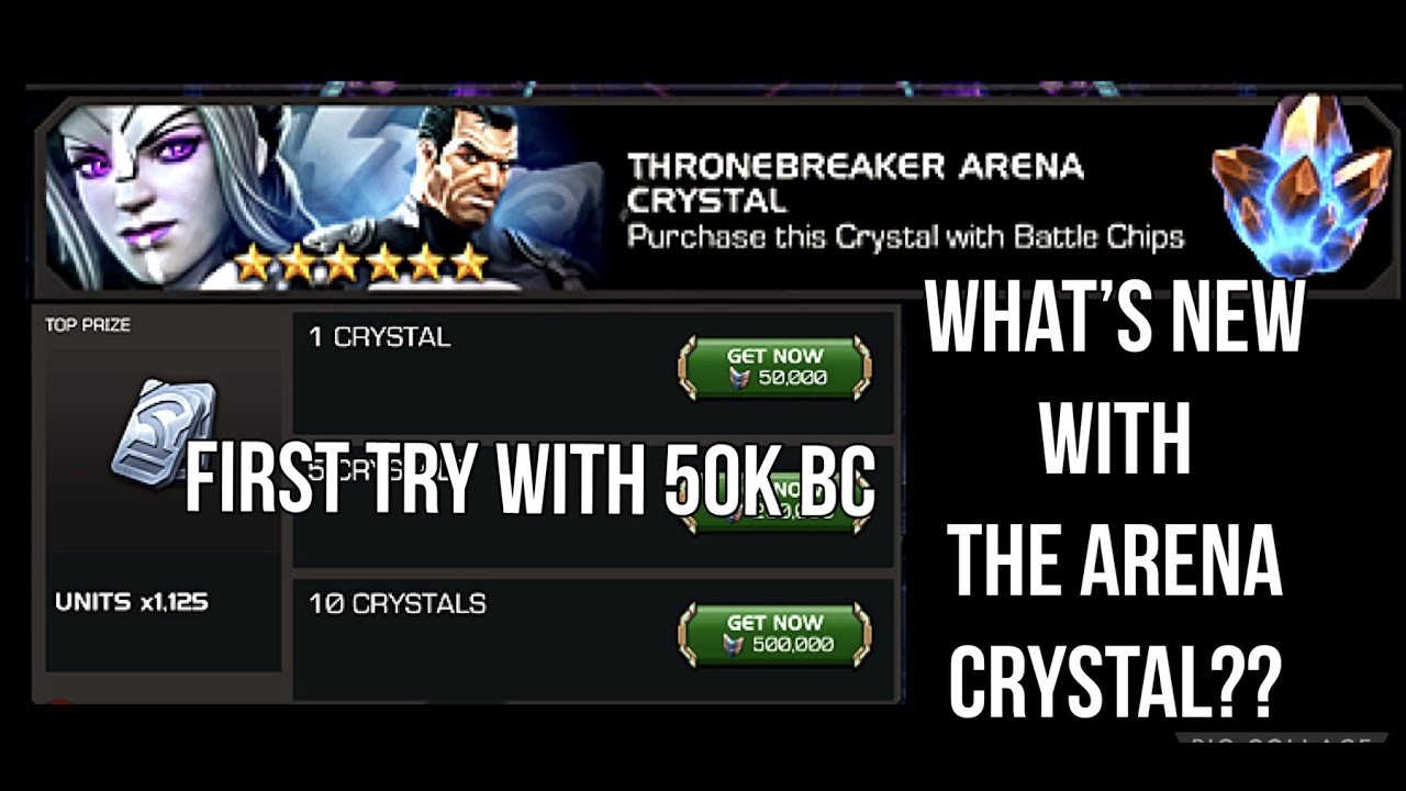 ThroneBreaker Arena Crystal Marvel Contest Of Champions