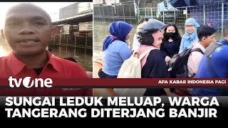 Download lagu Petugas Evakuasi Warga Tangerang Terjebak Banjir | AKIP tvOne