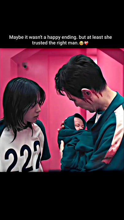 she will never know he died to save her baby 😭💔 #squidgame3 #kdrama #kdramaedit