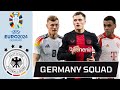 Germany squad euro 2024  lineup prediction  road to euro 2024