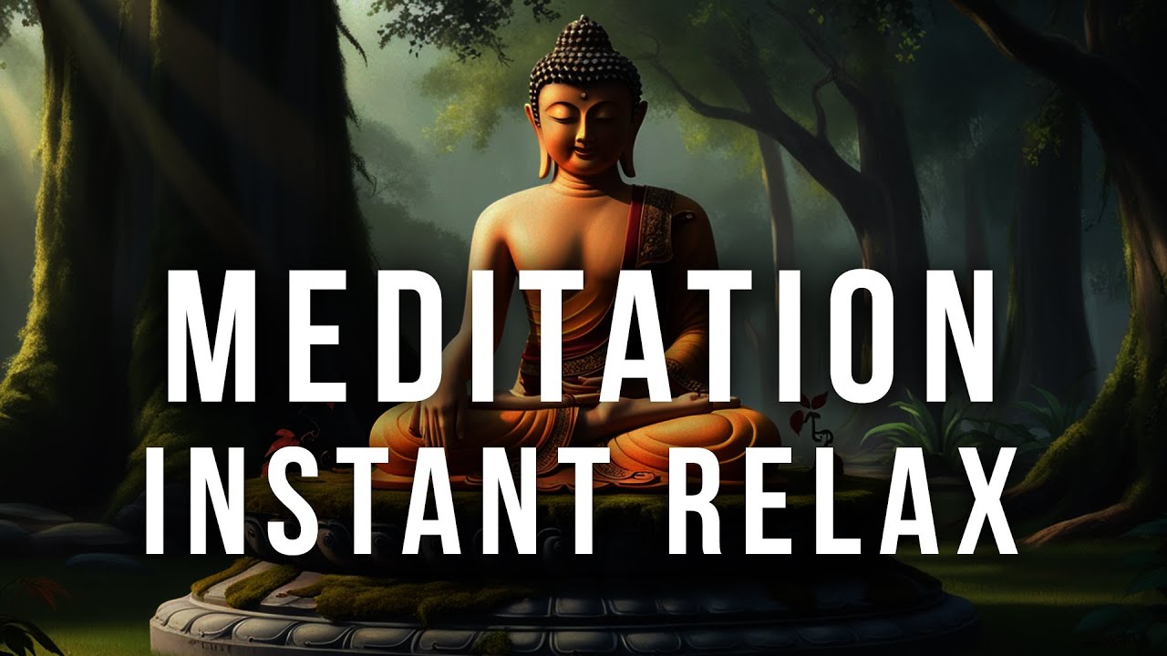 1 Hour of Buddha Meditation Music for Stress Relief, Sleep, and Deep ...