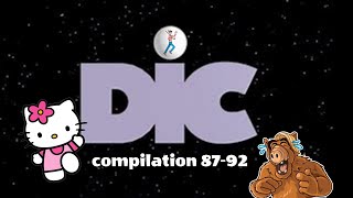 D.I.C Cartoon Marathon |1987-1992 with bumpers and commercials