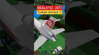 Roblox Build a Boat for Treasure Turkish Airlines Passenger Jet Douglas DC-10 Plane #babft #roblox