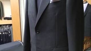 茨城・水戸・紳士服(格安）・ブラックスーツ・オーダー・シングル・