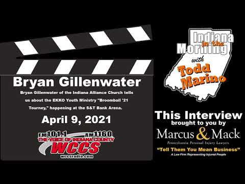 Indiana in the Morning Interview: Bryan Gillenwater (4-9-21)