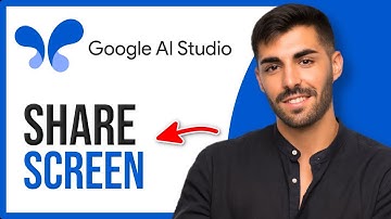 How to Share Your Screen in Google AI Studio (Live Screen Sharing)