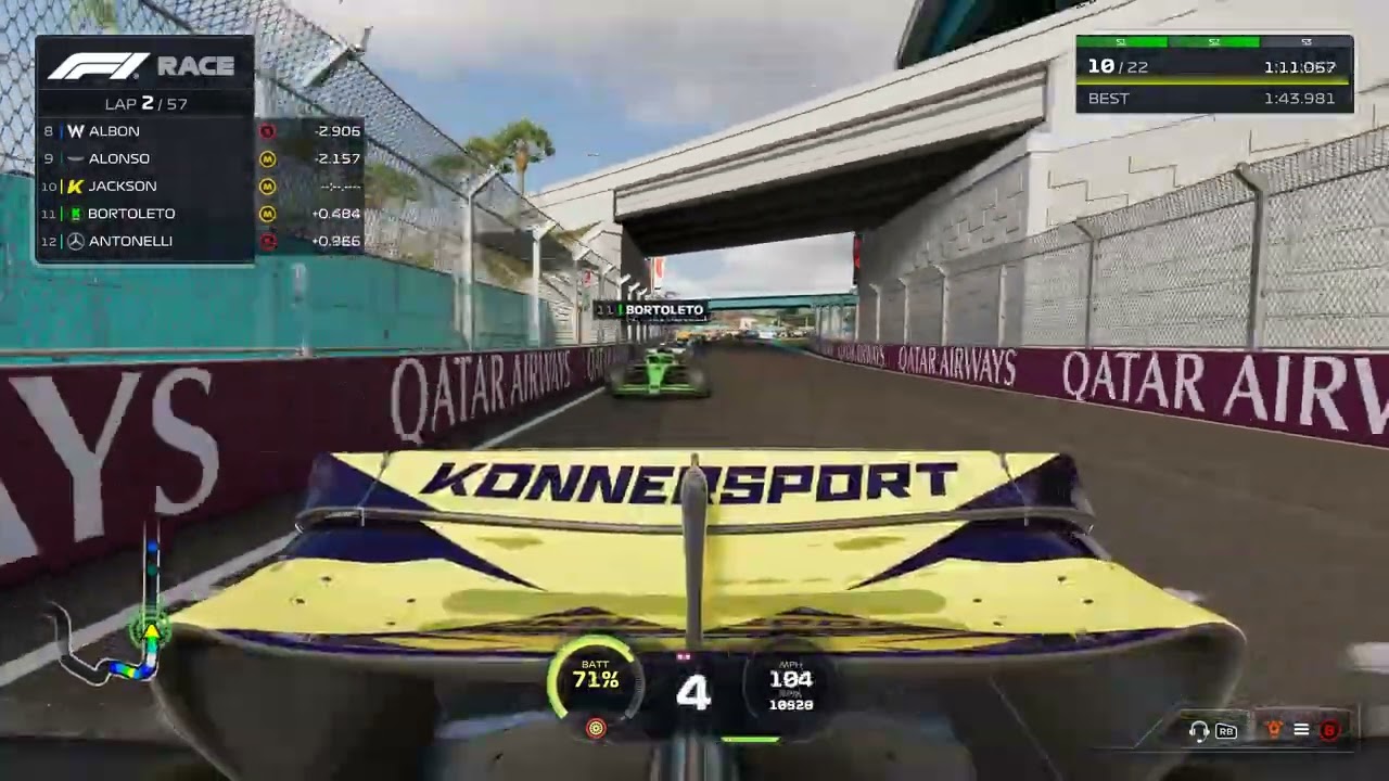 F1 25 - Career Mode - Part 41 - Miami - Full Race