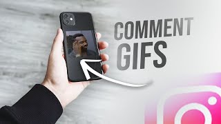 How to Comments Gifs on Instagram (explained)