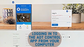 HOW-TO: Login to The ADT control app from your computer