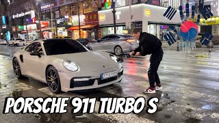 моя первая коммерческая съемка в Южной Корее 🎬 Porsche 911 turbo s 4k