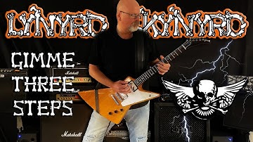 Guitar Cover // Lynyrd Skynyrd - "Gimme Three Steps" (with lyrics in the video) // May 12, 2023