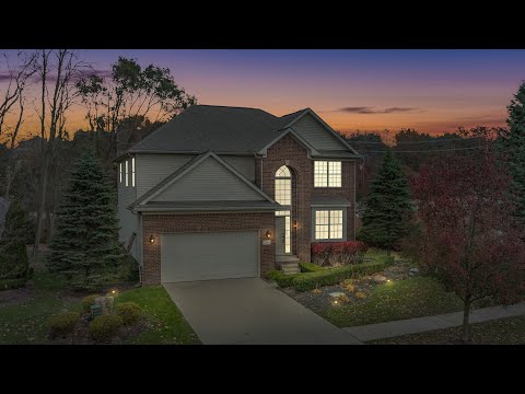 2684 Trillium Hills, Commerce Twp, MI home video tour