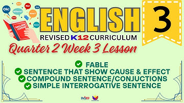 ENGLISH 3 | FABLE | WEEK 3 LESSON | QUARTER 2 | REVISED CURRICULUM