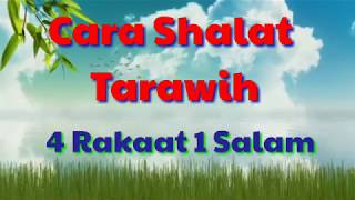 Procedures for Tarawih Prayer 4 Rakaats with 1 Salam, Is It Permissible?