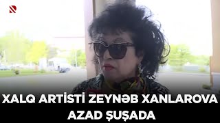 Xalq artisti Zeynəb Xanlarova azad Şuşada - Ən gözəl nəğmələr Şuşa üçün Resimi