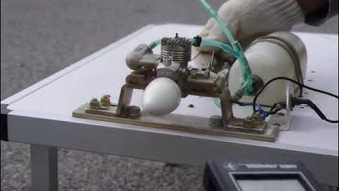 ENYA 11CX ENGINE TEST