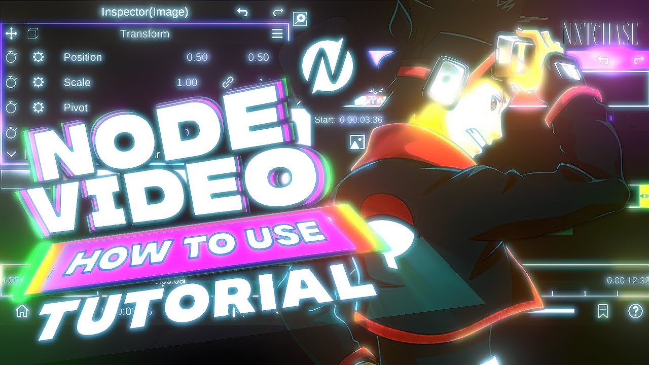 Node Video beginners tutorial | node video editing - YouTube