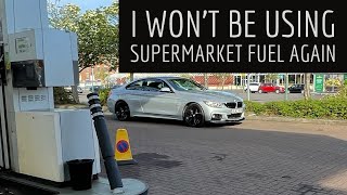 Did supermarket fuel cause an engine management light to flag up on my bmw 435i