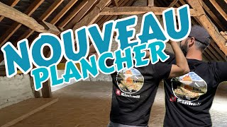 PROJET RÉNOVATION - S2-E17 - Pose du nouveau plancher + Nouveaux T-Shirt 🤪