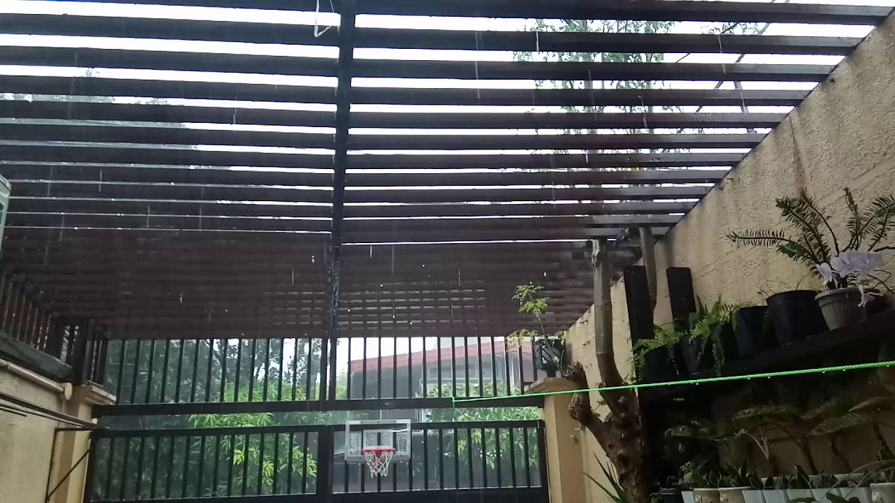 lakas ng Hangin at ulan  bagyong (Ulysses).