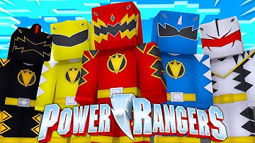 ONE VÀ NOOB YETI CHẾ TẠO THÀNH CÔNG 5 BỘ GIÁP SIÊU NHÂN POWER RANGERS DINO TRONG MINECRAFT