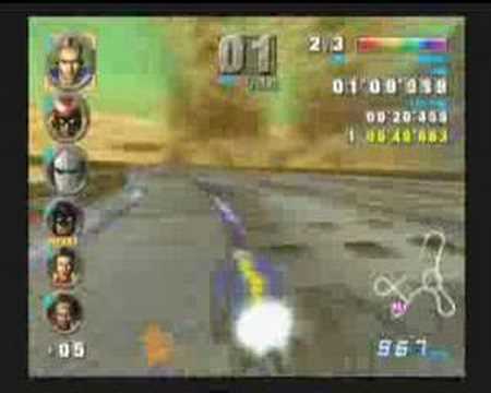 F-Zero GX: Ruby Cup (Novice) - Sand Ocean, Surface Slide