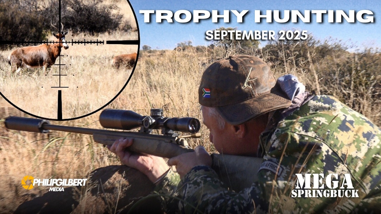 Last Trophy Hunt of the Season - Mega Springbuck Experience (Zebra ...
