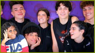 Rating Halloween Candy with My Best Friends ft. Charli, Dixie, Noah, James \& Larray | Chase Hudson