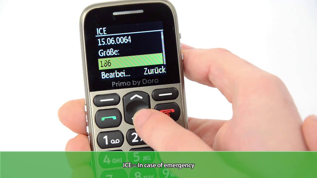 Primo 215 by Doro Großtastenhandy Starker Vibrationsalarm Seniorenhandy Einfache Primo 215 by Doro Großtastenhandy Starker Vibrationsalarm Seniorenhandy Einfache