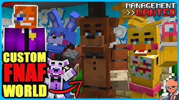 Opening a custom FNAF location in Minecraft (Management Wanted)