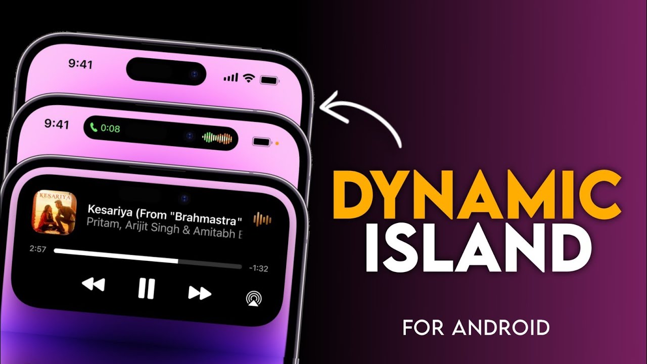 GET iPHONE'S DYNAMIC ISLAND ON ANY ANDROID DEVICE | IPHONE 14 PRO ...