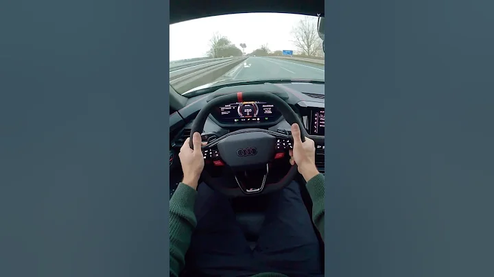 Audi E-Tron GT RS Perf. 0-255 km/h 925 PS #automobile #pov #luxury #audi #electric #car #2024 #gta