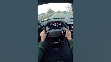 Audi E-Tron GT RS Perf. 0-255 km/h 925 PS #automobile #pov #luxury #audi #electric #car #2024 #gta