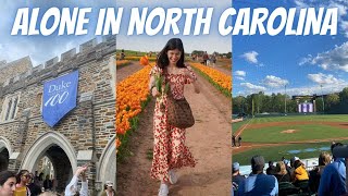 FEW DAYS ALONE IN NORTH CAROLINA! visiting Duke, UNC baseball, ninja gym, thrifting! by Rachel Lin 172 views 4 weeks ago 10 minutes, 19 seconds