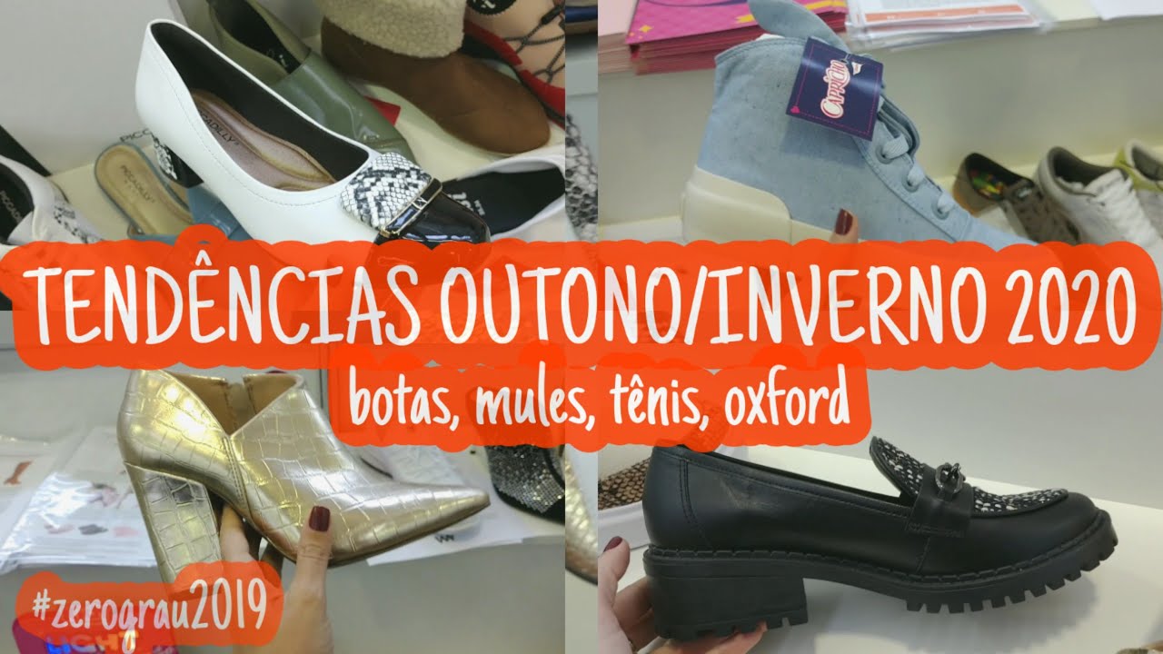 sapatos de outono