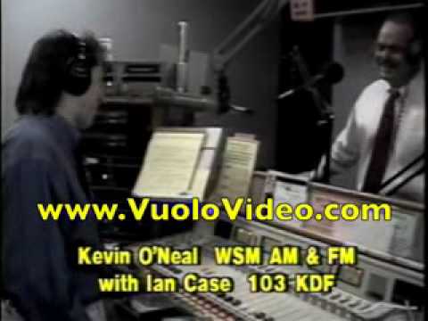 Ian Case WKDF Kevin O'Neal WSM Radio Nashville 1992