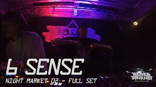 6 SENSE | Black Market: Full Live Set 18.02.23