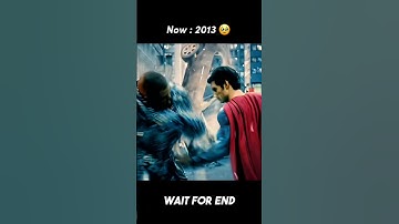 Superman Vs General Zod Then vs Now 🥹 Edit #shorts