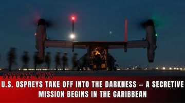 Amerikaanse visarenden starten nachtelijke missie in het Caribisch gebied | Operatie Southern Spe...