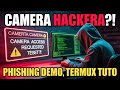 This Link Can Hack Your camera | Live Phishing Attack Demo Using Termux" (educational purpose only)