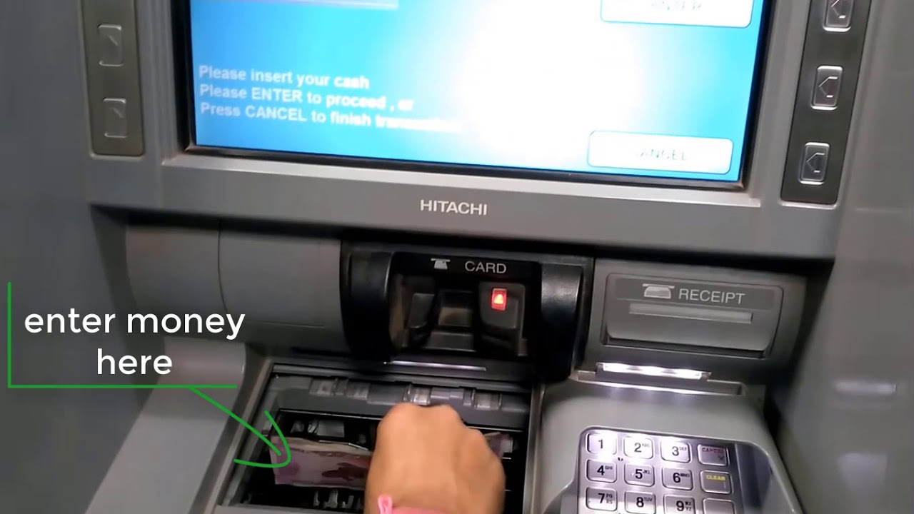 How to Deposit Cash Easily in SBI Cash Deposit Machine(CDM ...