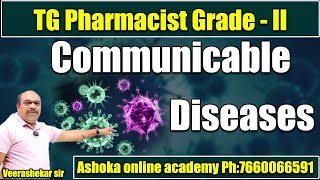 TG Pharmacist grade -II online coaching | Communicable Diseases |Ashoka online academy Ph:7660066591 screenshot 4