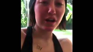 Noah Cyrus | 3 Sep 2018 | Instagram Live