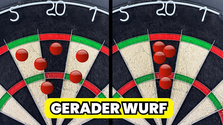 Darts gerade werfen! Der konstante Wurf! | (BESTE METHODE)