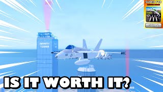 IS THE NEW SUPER F18 JET WORTH IT IN ROBLOX MILITARY TYCOON?