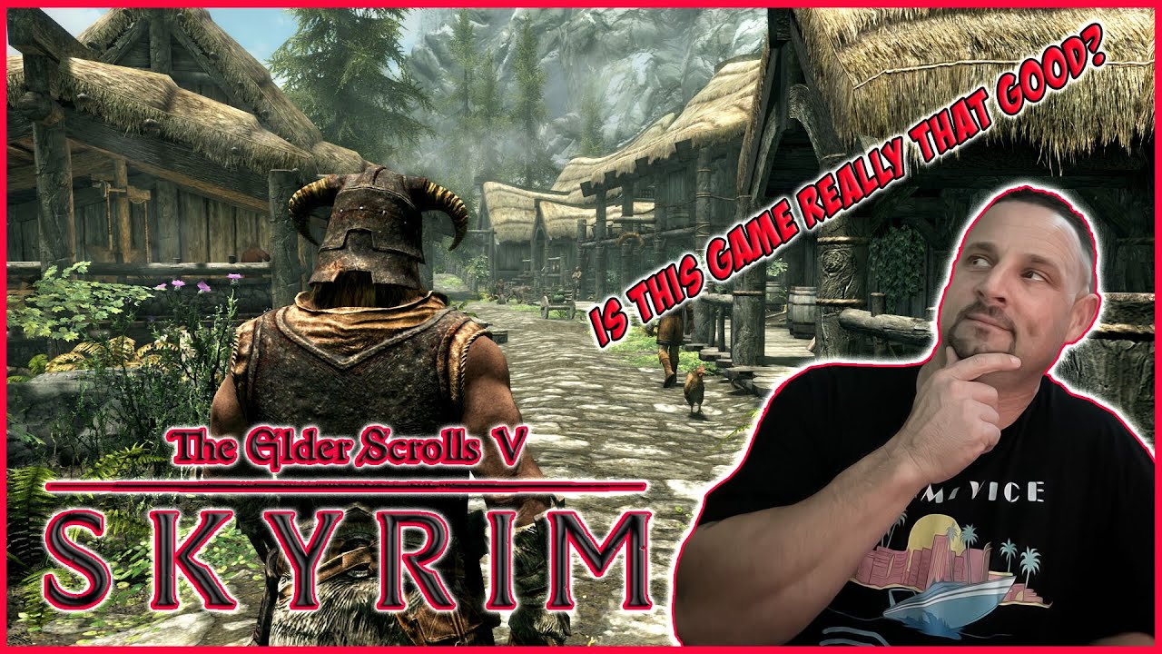 🔴 LIVE!! - SKYRIM - CONTINUING FIRST PLAY THROUGH - YouTube