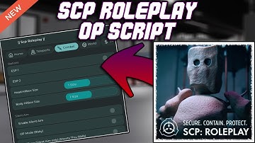 [NEW] SCP: Roleplay OP Script (2025) PASTEBIN