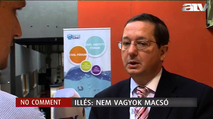 Illés: nem vagyok macsó